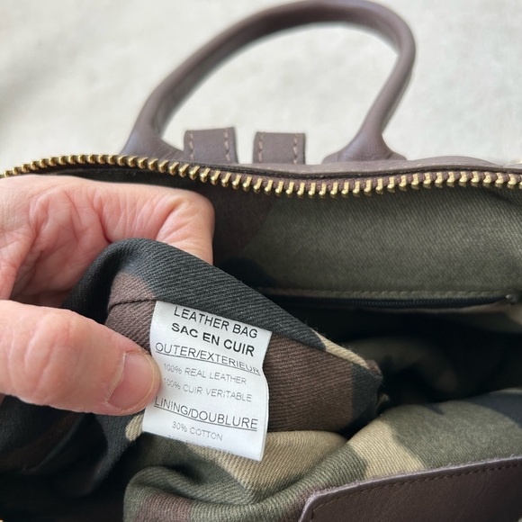 Simons genuine leather backpack taupe - Picture 3 of 16